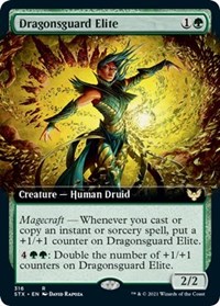 Dragonsguard Elite (Extended Art), Strixhaven: School of Mages