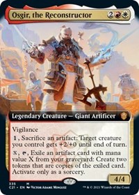 Osgir, the Reconstructor (Extended Art), Commander 2021
