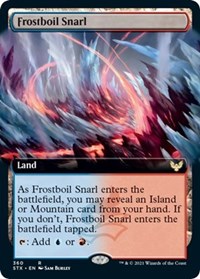Frostboil Snarl (Extended Art), Strixhaven: School of Mages