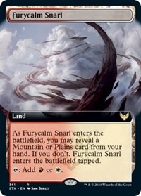 Furycalm Snarl (Extended Art), Strixhaven: School of Mages