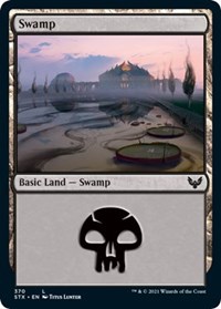 Swamp (370), Strixhaven: School of Mages