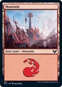 Mountain (372), Strixhaven: School of Mages