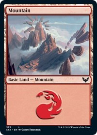 Mountain (373), Strixhaven: School of Mages