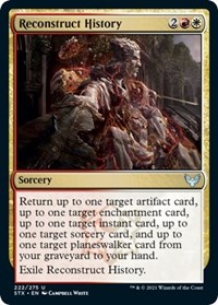 Reconstruct History, Strixhaven: School of Mages