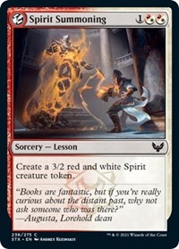 Spirit Summoning, Strixhaven: School of Mages