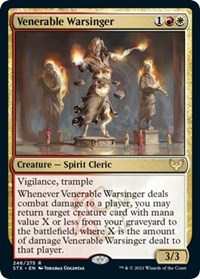 Venerable Warsinger, Strixhaven: School of Mages