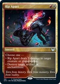 Rip Apart, Promo Pack: Strixhaven