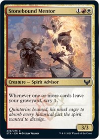 Stonebound Mentor, Strixhaven: School of Mages