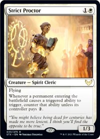 Strict Proctor, Strixhaven: School of Mages