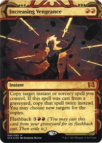 Increasing Vengeance (Foil Etched), Strixhaven: Mystical Archive
