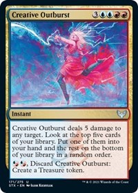 Creative Outburst, Strixhaven: School of Mages