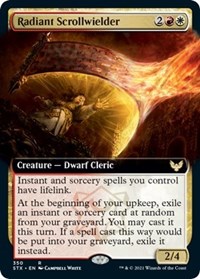 Radiant Scrollwielder (Extended Art), Strixhaven: School of Mages