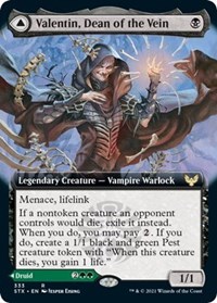 Valentin, Dean of the Vein (Extended Art), Strixhaven: School of Mages