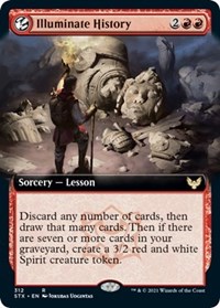 Illuminate History (Extended Art), Strixhaven: School of Mages