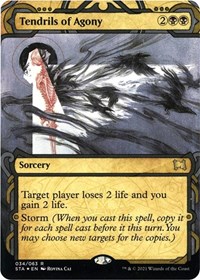 Tendrils of Agony (Foil Etched), Strixhaven: Mystical Archive