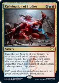 Culmination of Studies, Strixhaven: School of Mages