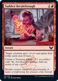Sudden Breakthrough, Strixhaven: School of Mages