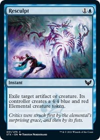 Resculpt, Strixhaven: School of Mages