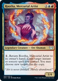 Rootha, Mercurial Artist, Strixhaven: School of Mages