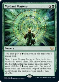 Verdant Mastery, Strixhaven: School of Mages