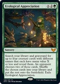 Ecological Appreciation, Strixhaven: School of Mages