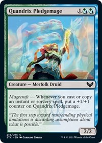 Quandrix Pledgemage, Strixhaven: School of Mages