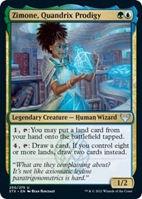 Zimone, Quandrix Prodigy, Strixhaven: School of Mages
