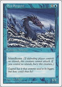Sea Serpent, Fifth Edition
