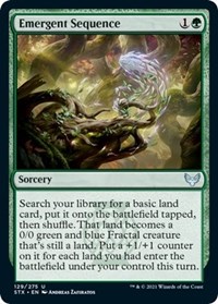 Emergent Sequence, Strixhaven: School of Mages