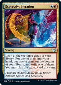 Expressive Iteration, Strixhaven: School of Mages