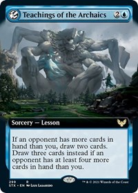 Teachings of the Archaics (Extended Art), Strixhaven: School of Mages
