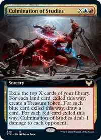 Culmination of Studies (Extended Art), Strixhaven: School of Mages