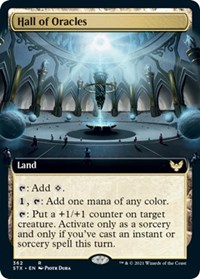 Hall of Oracles (Extended Art), Strixhaven: School of Mages
