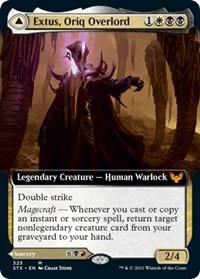 Extus, Oriq Overlord (Extended Art), Strixhaven: School of Mages