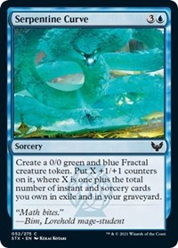 Serpentine Curve, Strixhaven: School of Mages