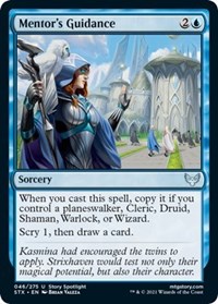Mentor's Guidance, Strixhaven: School of Mages