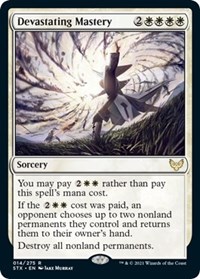 Devastating Mastery, Strixhaven: School of Mages