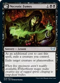 Necrotic Fumes, Strixhaven: School of Mages