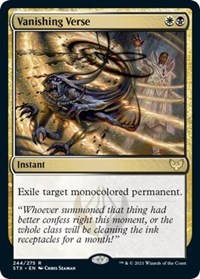 Vanishing Verse, Strixhaven: School of Mages