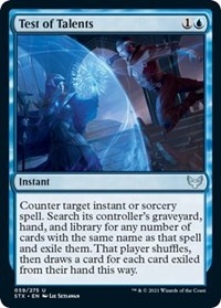 Test of Talents, Strixhaven: School of Mages