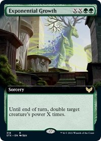Exponential Growth (Extended Art), Strixhaven: School of Mages