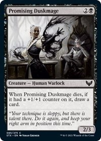 Promising Duskmage, Strixhaven: School of Mages