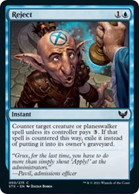 Reject, Strixhaven: School of Mages