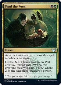 Tend the Pests, Strixhaven: School of Mages