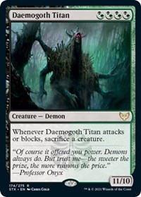 Daemogoth Titan, Strixhaven: School of Mages