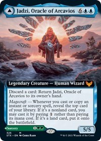 Jadzi, Oracle of Arcavios (Extended Art), Strixhaven: School of Mages