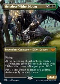 Beledros Witherbloom (Borderless), Strixhaven: School of Mages
