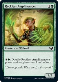 Reckless Amplimancer, Strixhaven: School of Mages