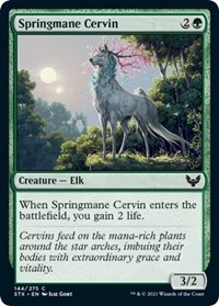 Springmane Cervin, Strixhaven: School of Mages