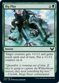 Big Play, Strixhaven: School of Mages